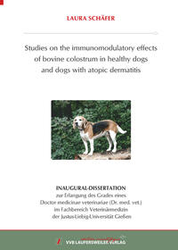 Studies on the immunomodulatory effects of bovine colostrum in healthy dogs and dogs with atopic dermatitis