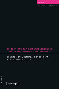 Zeitschrift für Kulturmanagement: Kunst, Politik, Wirtschaft und Gesellschaft