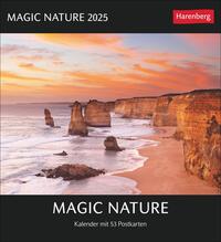 Magic Nature Postkartenkalender Kalender 2025 - Kalender mit 53 Postkarten