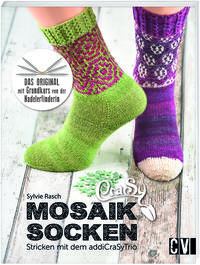CraSy Mosaik - Socken Stricken mit addiCraSyTrio