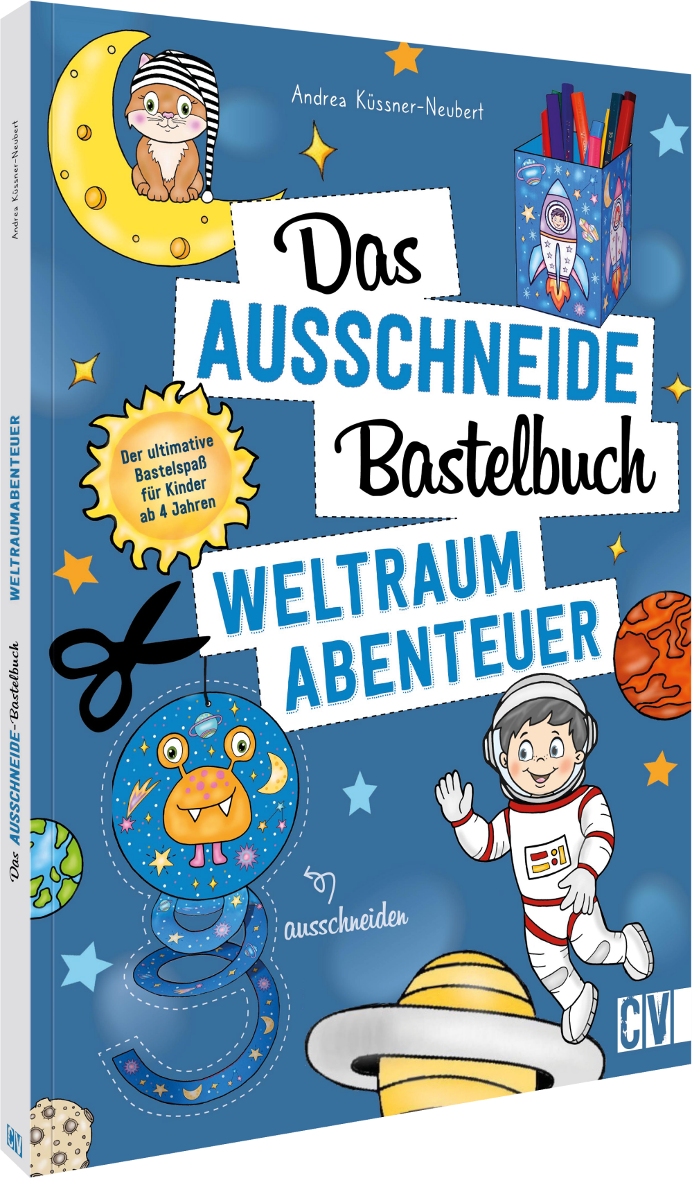Cover-Abbildung für Das Ausschneide-Bastelbuch – Weltraumabenteuer (Softcover/Paperback) (99999---978-3-8411-0329-1)
