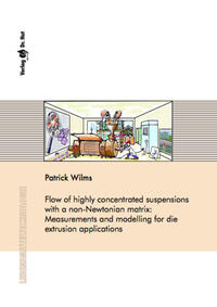 Flow of highly concentrated suspensions with a non-Newtonian matrix: Measurements and modelling for die extrusion applications