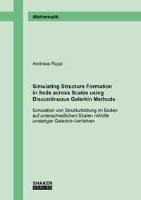 Simulating Structure Formation in Soils across Scales using Discontinuous Galerkin Methods