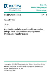 Autotrophic and electroautotrophic production of high-value compounds with engineered Cupriavidus necator strains