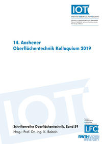 14. Aachener Oberflächentechnik Kolloquium 2019
