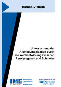 Untersuchung der Aluminiumoxidation durch die Wechselwirkung zwischen Pyrolysegasen und Schmelze