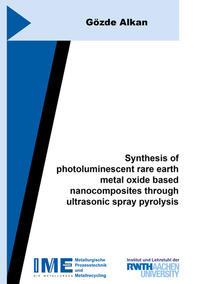 Synthesis of photoluminescent rare earth metal oxide based nanocomposites through ultrasonic spray pyrolysis