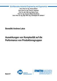 Auswirkungen von Komplexität auf die Performance von Produktionsgruppen