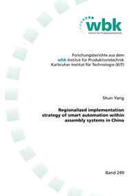 Regionalized implementation strategy of smart automation within assembly systems in China