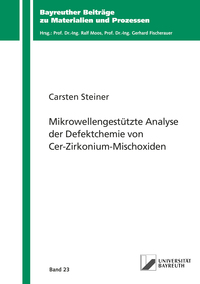 Mikrowellengestützte Analyse der Defektchemie von Cer-Zirkonium-Mischoxiden