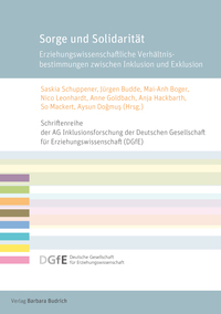 Cover-Abbildung für Sorge und Solidarität (Softcover/Paperback) (99999---978-3-8474-3168-8)