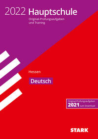 STARK Original-Prüfungen und Training Hauptschule 2022 - Deutsch - Hessen - Cover