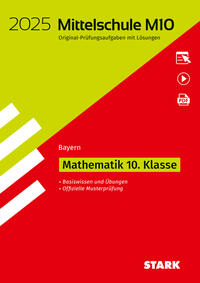 STARK Original-Prüfungen und Training Mittelschule M10 2025 - Mathematik - Bayern