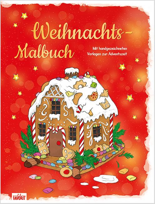 Cover-Abbildung für Weihnachts-Malbuch (Softcover/Paperback) (99999---978-3-8494-1515-0)
