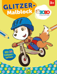 Cover-Abbildung für Bobo Siebenschläfer Glitzer-Malblock (Softcover/Paperback) (99999---978-3-8499-4788-0)