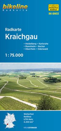 Radkarte Kraichgau (RK-BW03)