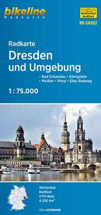 Radkarte Dresden und Umgebung (RK-SAX02)