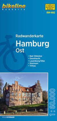 Radwanderkarte Hamburg Ost RW-HH2