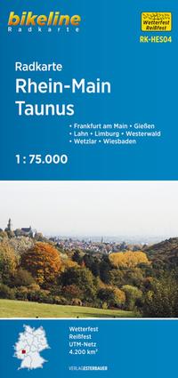 Radkarte Rhein-Main, Taunus (RK-HES04)
