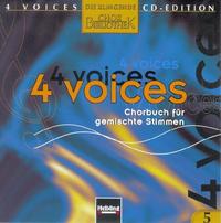 4 voices - CD Edition. Die klingende Chorbibliothek. CD 5. 1 AudioCD