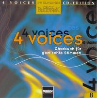 4 voices - CD Edition. Die klingende Chorbibliothek. CD 8. 1 AudioCD