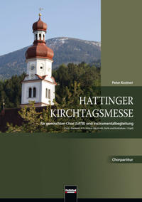 Hattinger Kirchtagsmesse, Chorpartitur mit Orgel