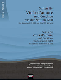 Suiten für Viola d’amore und Continuo