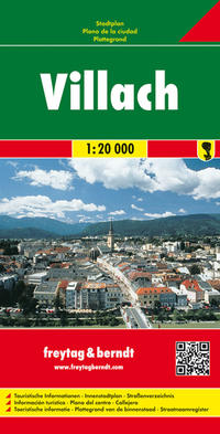 Villach, Stadtplan 1:20.000