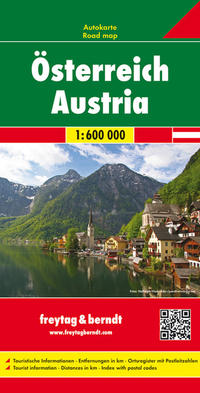 Österreich, Autokarte 1:600.000