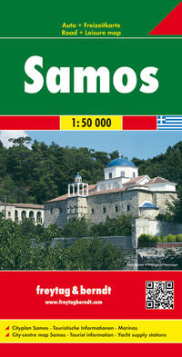 Samos, Autokarte 1:50.000