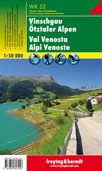 WK S2 Vinschgau - Ötztaler Alpen, Wanderkarte 1:50.000