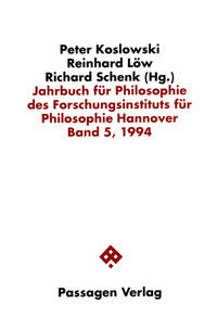 Jahrbuch für Philosophie des Forschungsinstituts für Philosophie Hannover / Jahrbuch für Philosophie des Forschungsinstituts für Philosophie Hannover