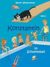 Konstantin im Schwimmbad