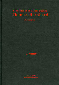 Literarisches Kolloquium Thomas Bernhard [1984]