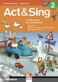 Act & Sing 2 + Audio-CD, INTERNATIONALE AUSGABE!