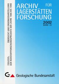 Übersicht und Ergebnisdarstellung der Rohstoffforschungsprojekte der Jahre 1986 bis 1998