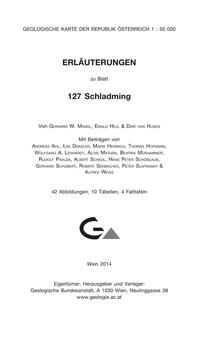 Erläuterungen zu Blatt 127 Schladming