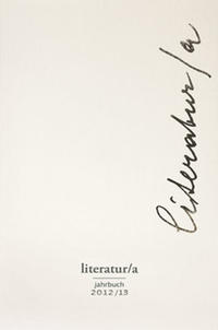 Literatur/a, Jahrbuch 2012/13