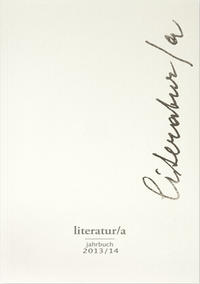 Literatur/a, Jahrbuch 2013/14