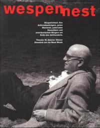 Wespennest. Zeitschrift für brauchbare Texte und Bilder / Bürgerlichkeit