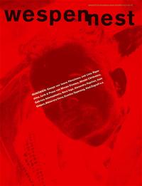 wespennest - zeitschrift für brauchbare texte und bilder