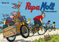 Papa Moll auf Fahrradtour