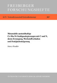 Metastabile austenithaltige Cr-Mn-Ni-Stahlgusslegierungen mit C und N, deren Erzeugung, Werkstoffverhalten und Festigkeitssteigerung