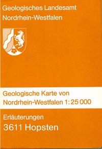 Geologische Karten von Nordrhein-Westfalen 1:25000 / Erläuterungen 3611 Hopsten