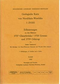 Geologische Karten von Nordrhein-Westfalen 1:25000 / Glanerbrücke / Gronau (West) / Ochtrup