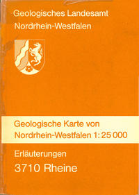 Geologische Karten von Nordrhein-Westfalen 1:25000 / Rheine