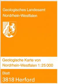 Geologische Karten von Nordrhein-Westfalen 1:25000 / Herford
