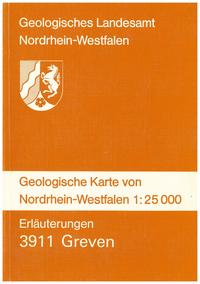 Geologische Karten von Nordrhein-Westfalen 1:25000 / Greven