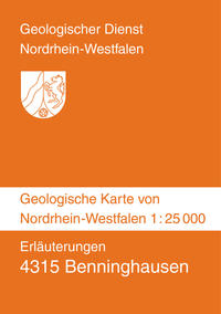 Geologische Karten von Nordrhein-Westfalen 1:25000 / Benninghausen