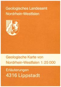 Geologische Karten von Nordrhein-Westfalen 1:25000 / Lippstadt